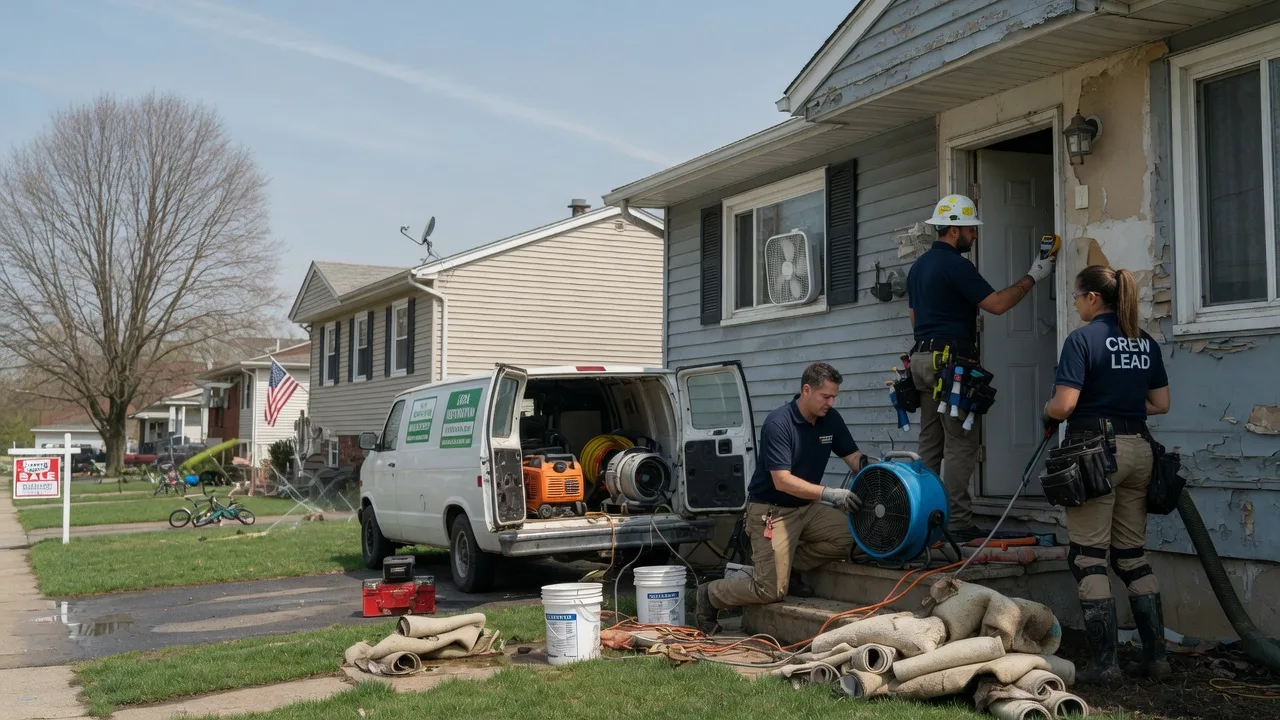Flood Cleanup in Coatesville, PA near me