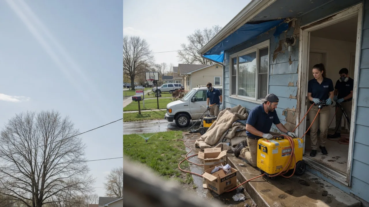 Basement Flood Cleanup in Coatesville, PA near me